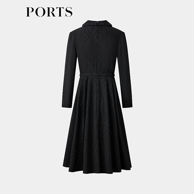 PORTS Women's Geometric Floral Jacquard Dress