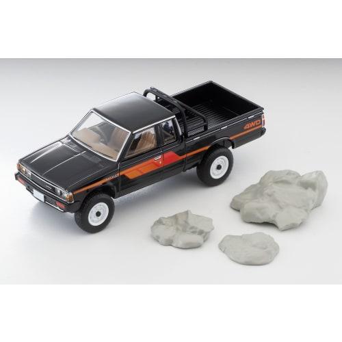 Tomytec Tomica Limited Vintage Neo LV-N320a Datsun 4WD King Cab AD Black Truck (Assembled)