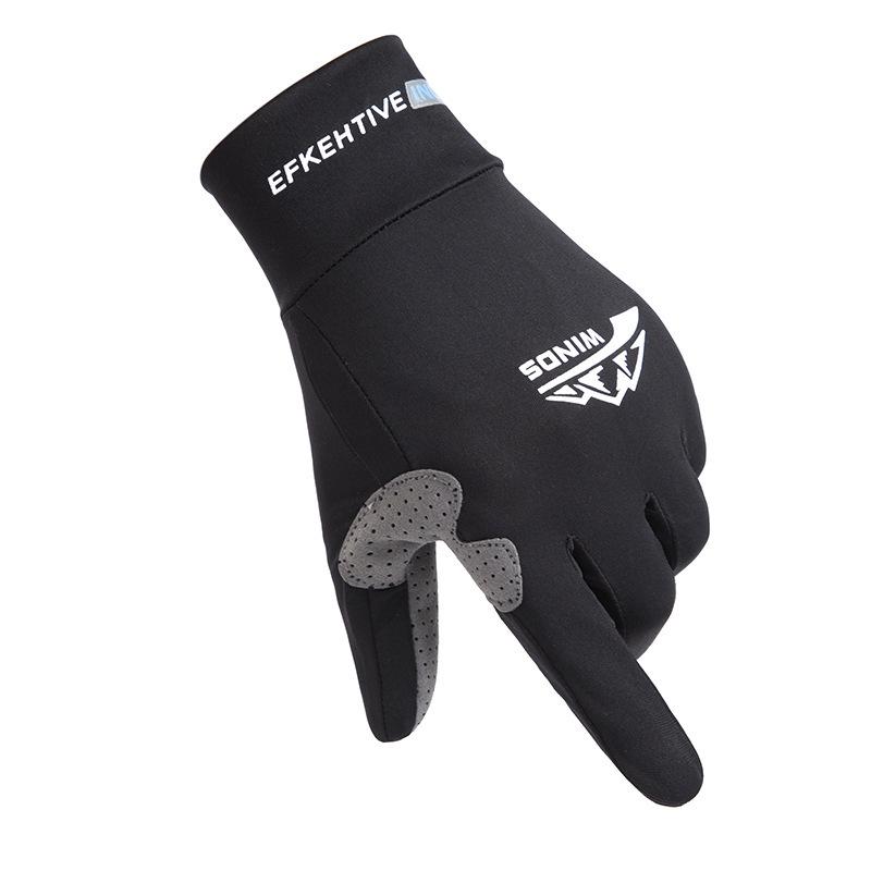 Fishing Luya Gloves Sports Ice Silk Sunscreen Men's Breathable Fitness Bike Driving Outdoor Summer Women