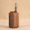 First Cowhide Car Key Bag Double Zipper Universal Leather Car Key Protection Leather Case Men's Key Bag