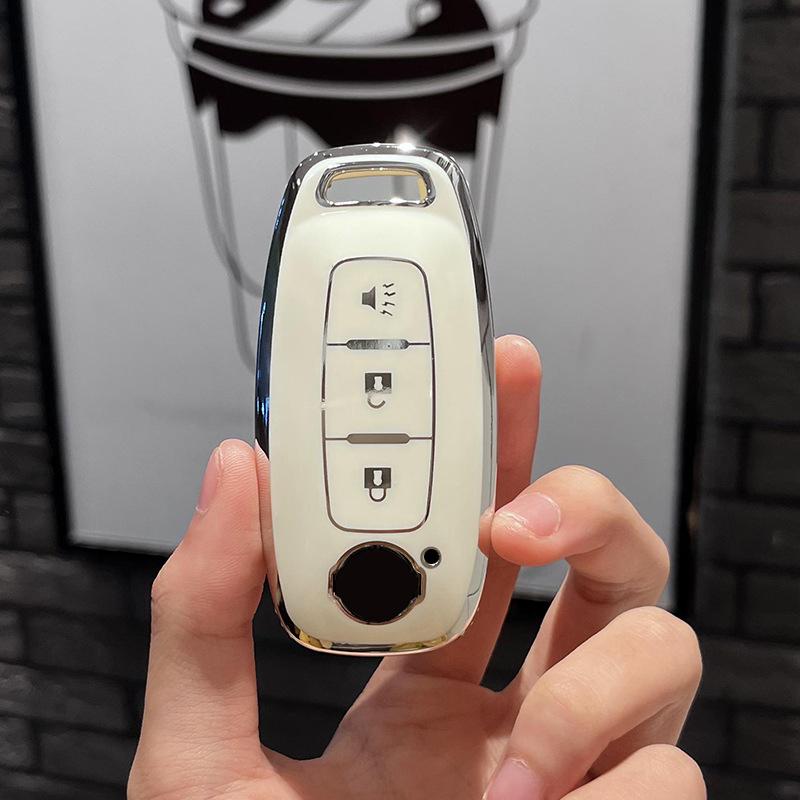 3 4 butoane Tpu cheie de la distanță husă pentru chei de mașină pentru Nissan X-trail T33 Qashqai 2022 J12 Ariya Altima Teana 2022 2023 2023 Juke Accesorii auto