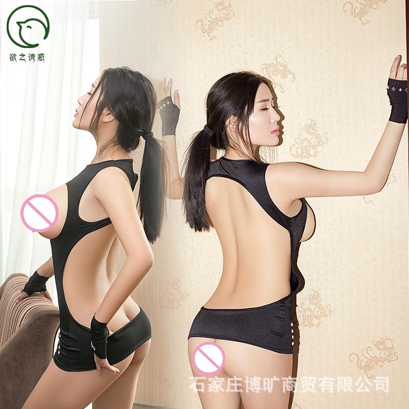 Open Breast Backless Bodycon Mini Dress Sexy Women Cupless Stretchy Sleeveless See Through Lingerie Oil Glossy Shiny Clubwear