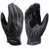 Daytona Motorcycle Gloves Spring/Summer/Autumn/Winter Genuine Leather (Cowhide) Compatible with Smartphones Cow Leather Standard Gloves HBG-109 Black