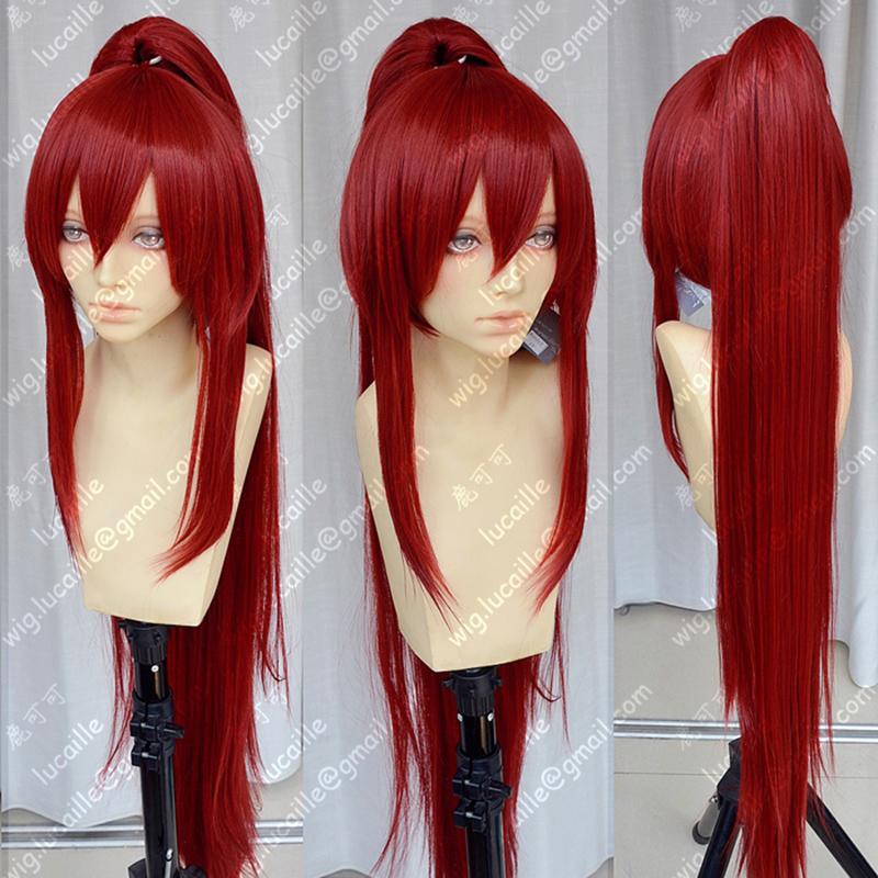 39`` 100cm Long Wine Red Erza