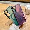 Magnetic Wireless Charge Case For Samsung Galaxy S2 S24 S23 Ultra Plus S23 FE Matte Shockproof Translucent Cover