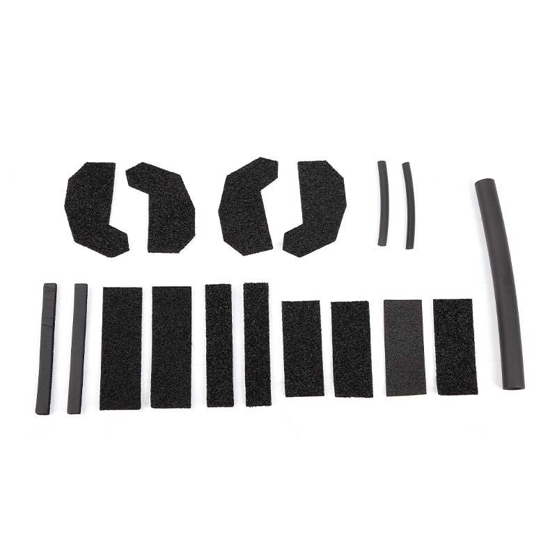 Kit de reparare a etanșării etanșării acoperișului mașinii pentru Jeep Wrangler JK 2007-2017 Kit de etanșare a etanșării intemperiilor din cauciuc cu top dur