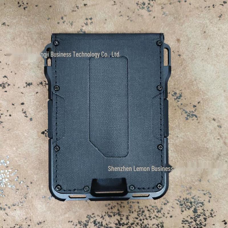 Metal RFID Card Holder - Anti-Theft Aluminum Alloy Wallet for Credit and Bank Cards