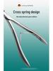Stainless Steel Swan Cuticle Nipper - Precision Manicure Tool for Easy Nail Care