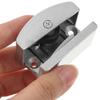 2 Pcs Aluminum Alloy Door Guides Anti Swing Sliding Door Parts Glass Door Accessories Bottom Mount Guide Track Shower Door