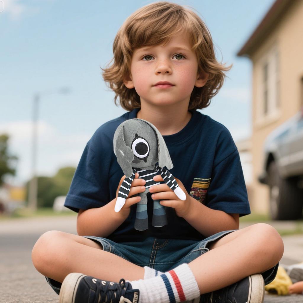 Plüschpuppe, Spielzeuggeschenk, Cartoon, Stoffpuppe für Kinder, Geschenkkissen für Kinder