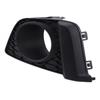 RH Front Bumper Bezel Fog Light Lamp Cover W/ Hole For 2014-2017 Honda Fit Jazz