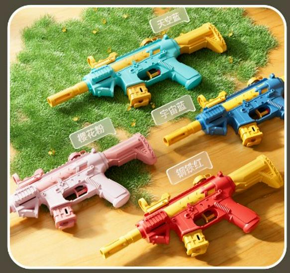 In-Stock Cartoon Eagle Water Gun: Press-Type Handheld Dual Pistols for Kids