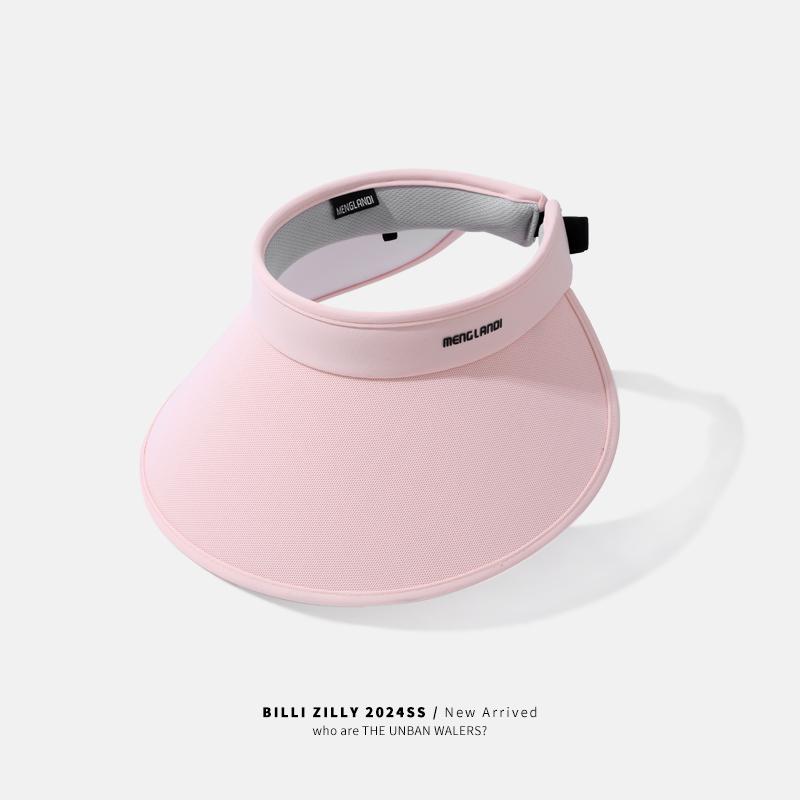 

Шляпа от солнца UPF50+ женская летняя шляпа для защиты от УФ-лучей с большими полями, шляпа от солнца из ледяного шелка, шляпа от солнца с открытым верхом Adult (55-59cm) розовый