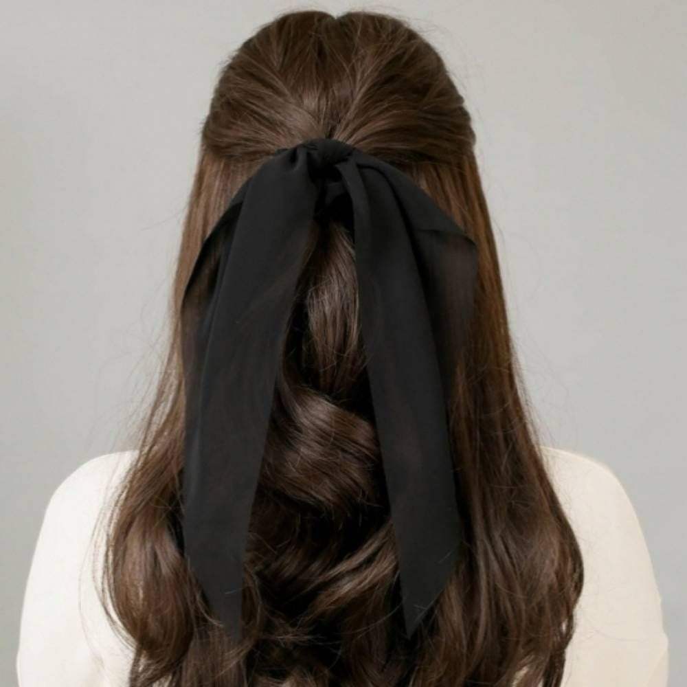 

Hair band, long ribbon, hair scrunchie, stylish hair tie, women s headband