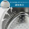 Shimomura Kihan Triangular Corner that is Less Likely to Accumulate Dirt in Easy to Rubber Prevents Food Waste and Trash Stainless 45147 [Made Japan]