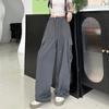 Wide-leg Overalls Women's Spring and Summer Thin New Two-wear Thin Sweatpants Straight Quick-drying Casual Pants