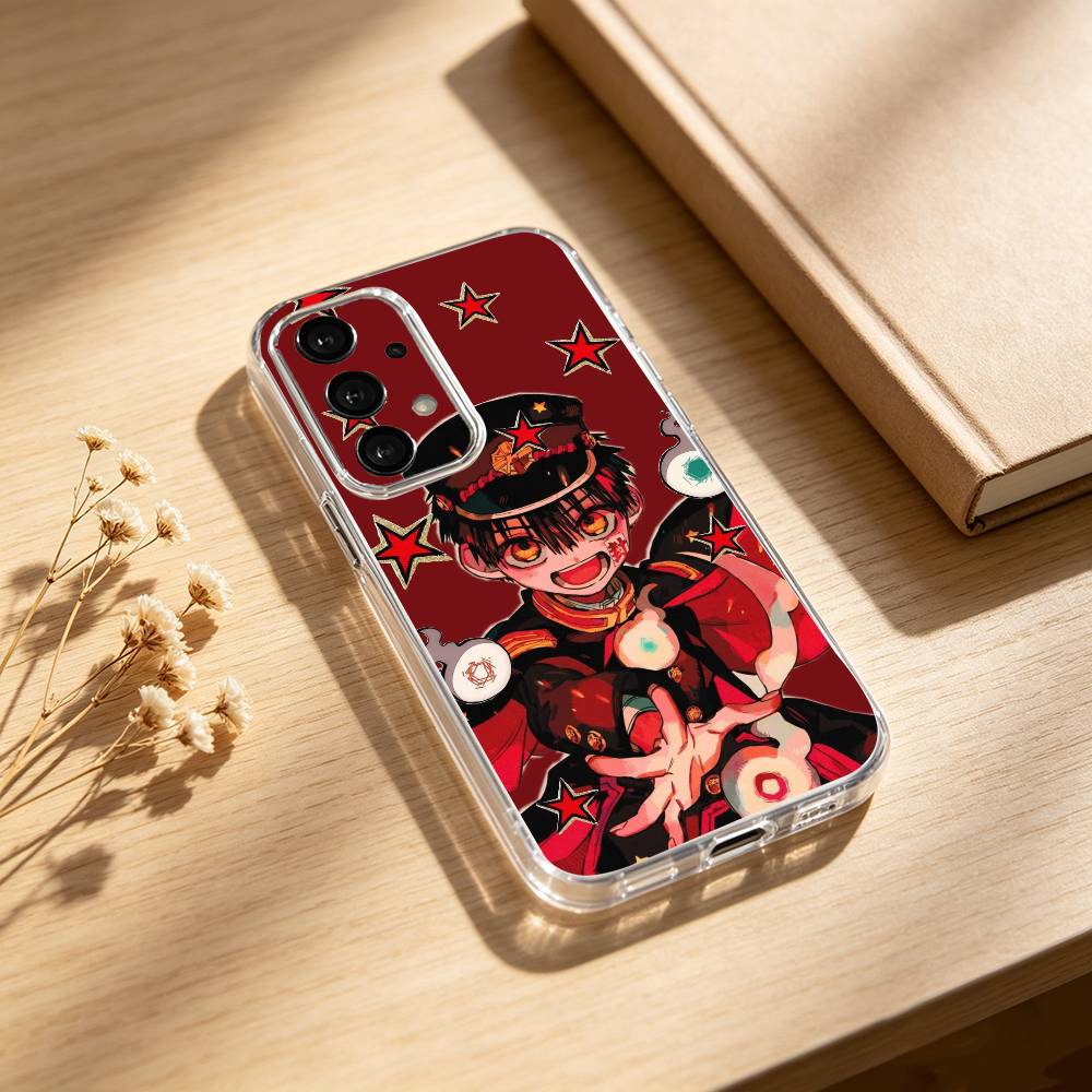 Чехол для телефона «Туалетный мальчик Ханако-кун» для Samsung S25,24,21,22,23,30,Ultra,20,Plus,Fe,Lite,Note Прозрачный чехол Samsung S26ULTRA