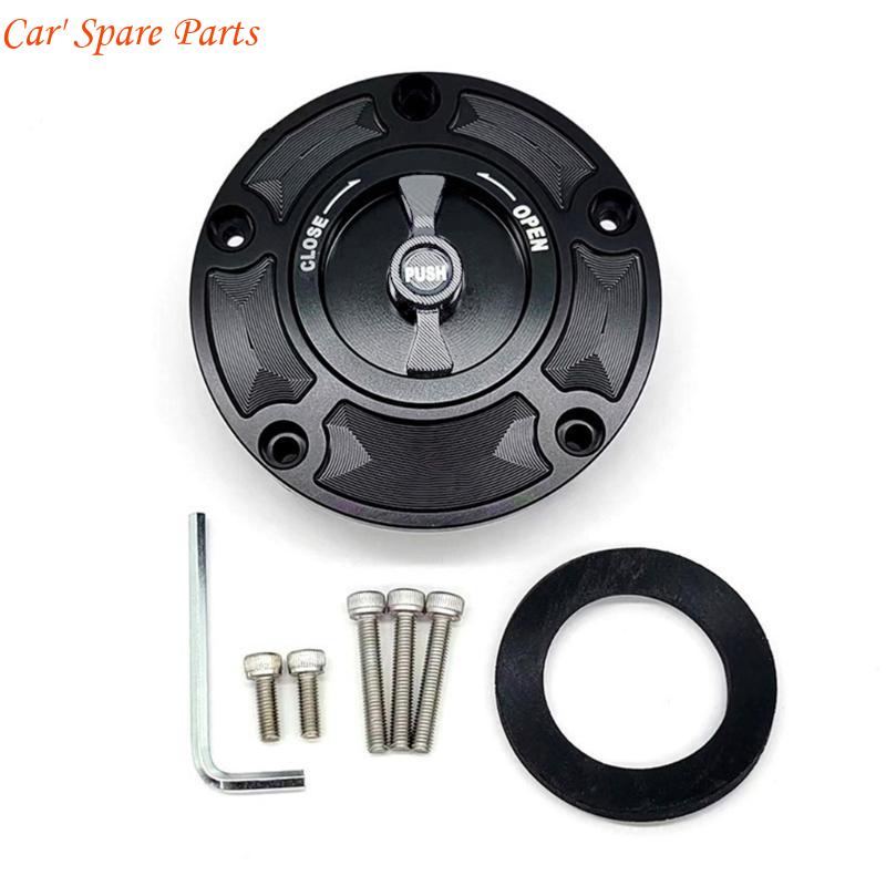Y4UA Industrial Grade Aluminum Motorcycles Tanks Gas Cap Cover Keyless for 450SR