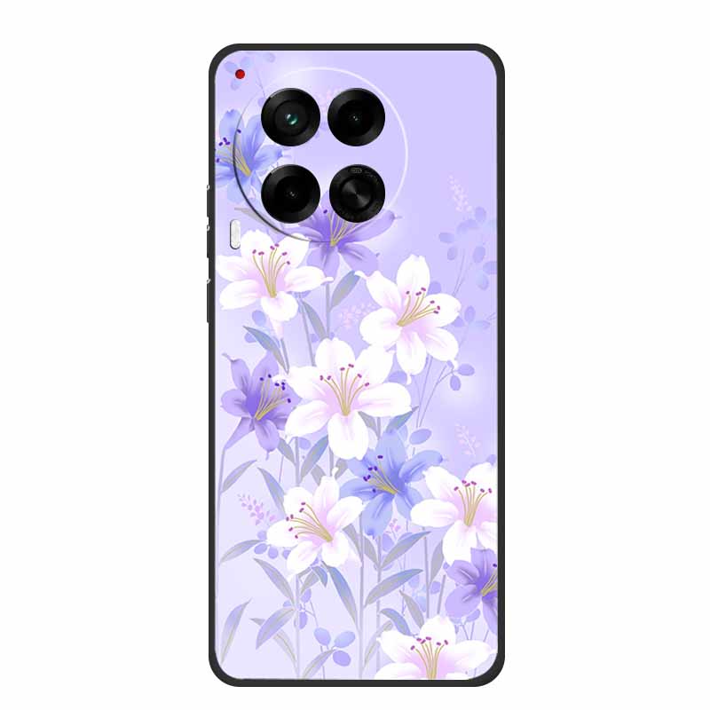 6.78" For Tecno Camon 30 Case Fashion Marble Black Silicone Soft TPU Back Cover Cases For Tecno Camon 30 5G Premier Phone Case
