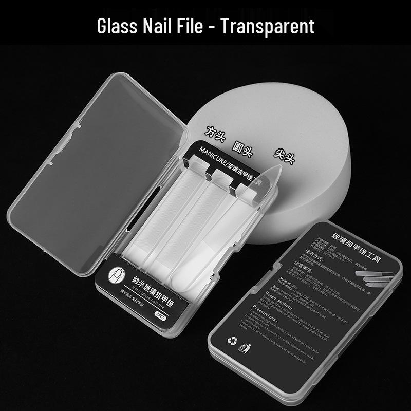 Nano Shine Nail Art File with Laser Logo Marking