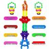Educational Snowflake Interlocking Building Blocks for Children - Early Education Toys