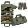 Multifunctional Portable Tool Bag, Thickened and Wear - Resistant Tool Kit, Roll - Up Large - Capacity Storage Bag, Hanging Hard
