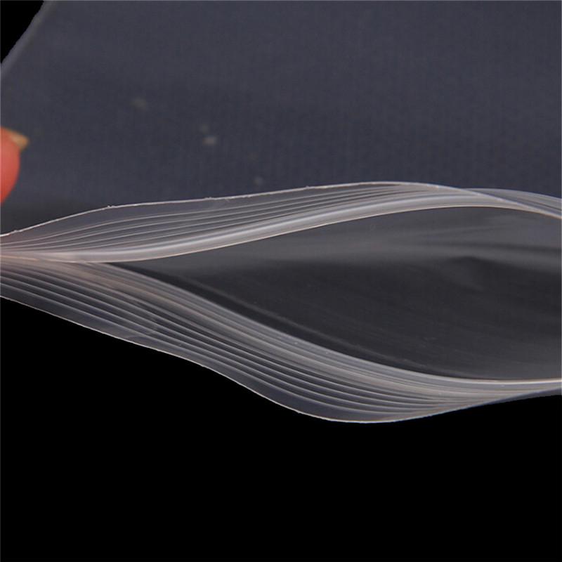 Praktische wiederverschließbare PE-Beutelverpackung, transparente Reißverschlusstasche, Kunststoff-Verschluss-Plastiktüte