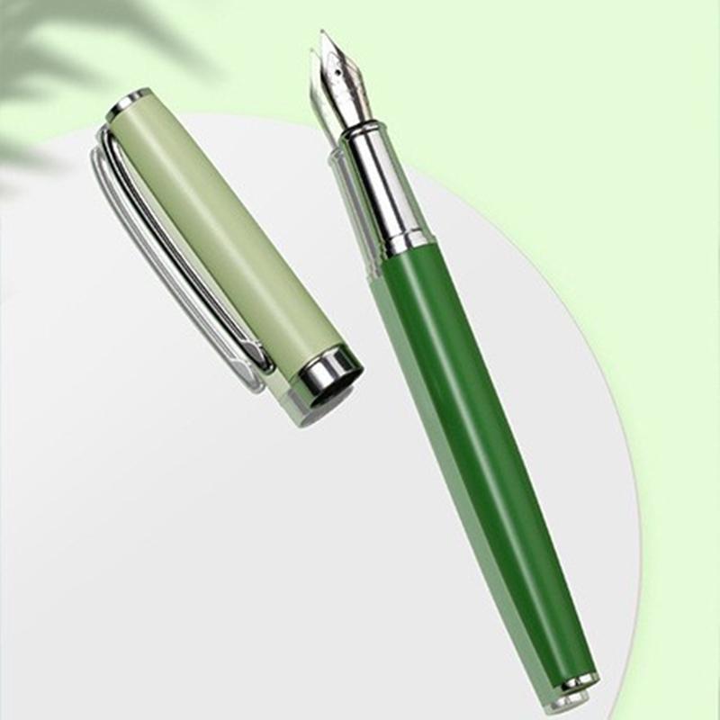 Business Metal Fountain Pen, Daily Writing Signature Pen, School Office Stationery Supplies