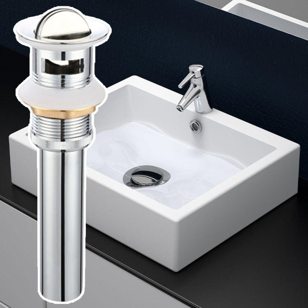Anti-Clogging Sink Stopper Rust-proof Sink Strainer Durable Universal Sink Drain Bathroom Sink