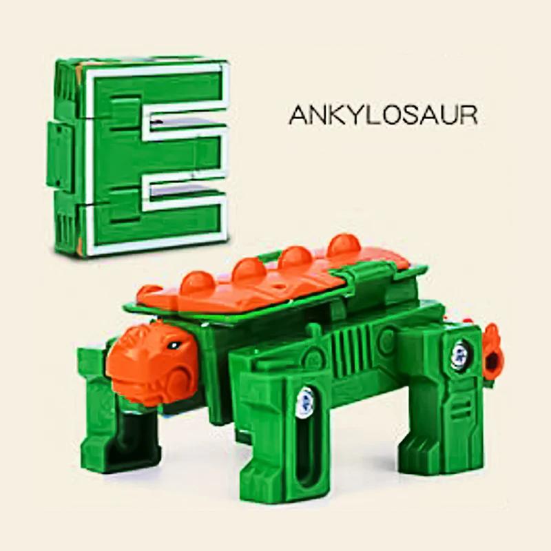 New Learning Toys 26 Letters Learnable Words Transformable  Combinable Robots Alphabet Toys For Kids Gifts Learn Play Robot Toy