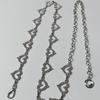New Waist Chain for Women's Personality Simple and Fashionable Love-shaped Rhinestone Inlaid Metal Belt Body Chain Accessories