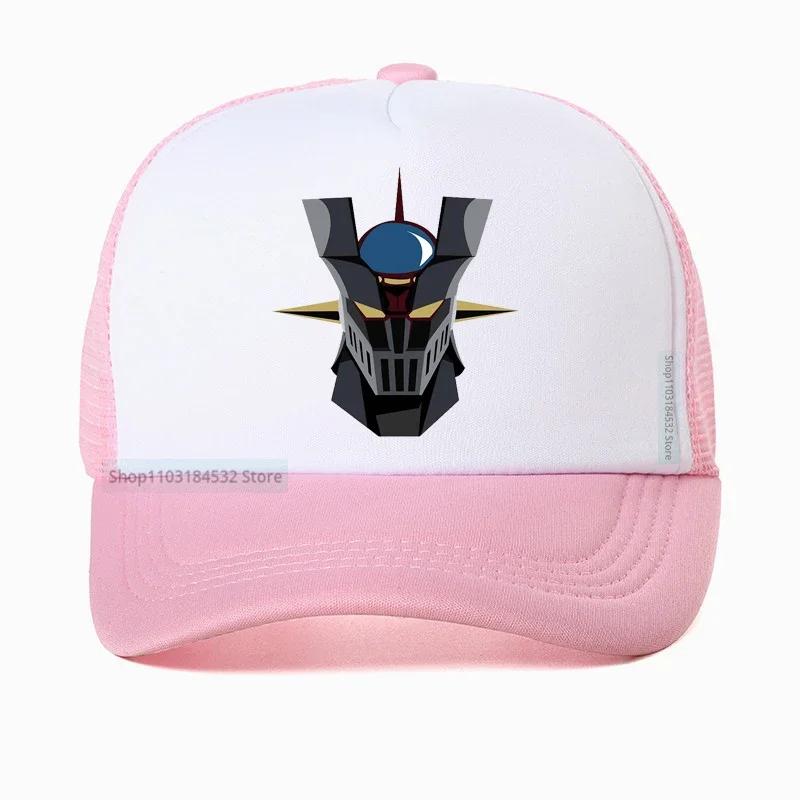 Unisex summer Dad hat Anime Mazinger Z baseball cap Für Männer Design Kurzarm Mode Benutzerdefinierte Plus Cartoon Camiseta hats
