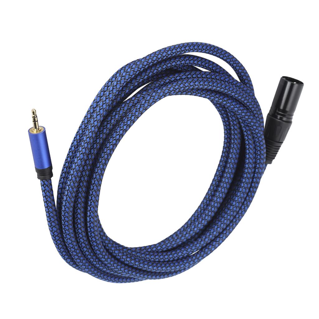 JORINDO XLR Stecker auf 3,5mm Klinke Symmetrisches Signalkabel XLR auf 1 8 Zoll Mikrofon-VerbindungskabelJD6046‑4M