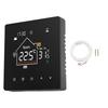 Digital Thermostat 7 Day Programmable LCD Color Touchscreen Thermostat with Data Memory Function for Home Hotel Office