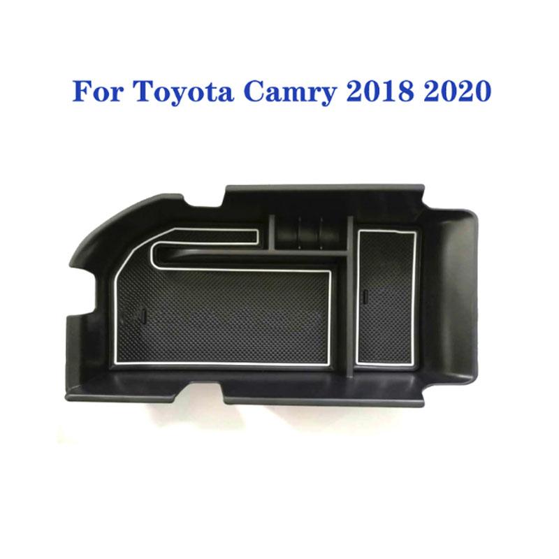 FOAL BURNING Car Central Storage Compartment Armrest Storage Box For Toyota Camry