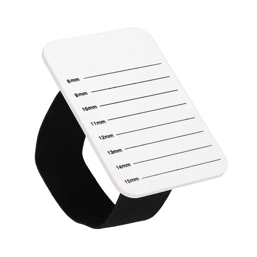 8-15mm Makeup Eyelash Tray Strip Stand Eyelash Extension Hand Plate Lashes Grafting Holder