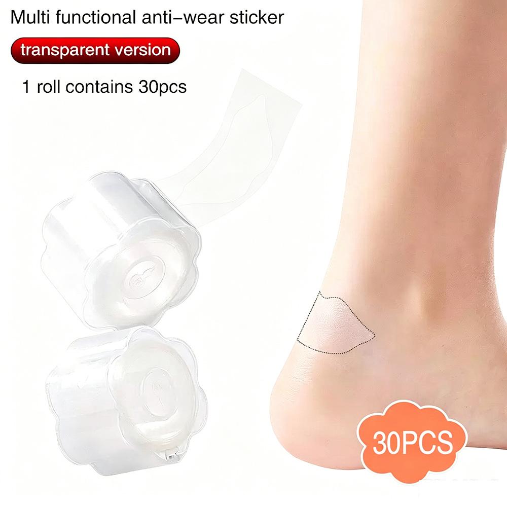 Anti Blister Heel Cushion Inserts, Non-slip Heel Protector Pads, Comfort Foot Stickers for Ladies Daily High Heels Sandals Loafe