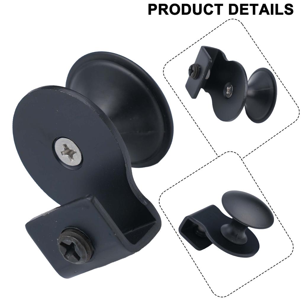 Door Clamp Clip Pull Pull Handle Handle Clamp Silver Stainless Steel Versatile Usage Cabinet Drawer Cabinet Knobs