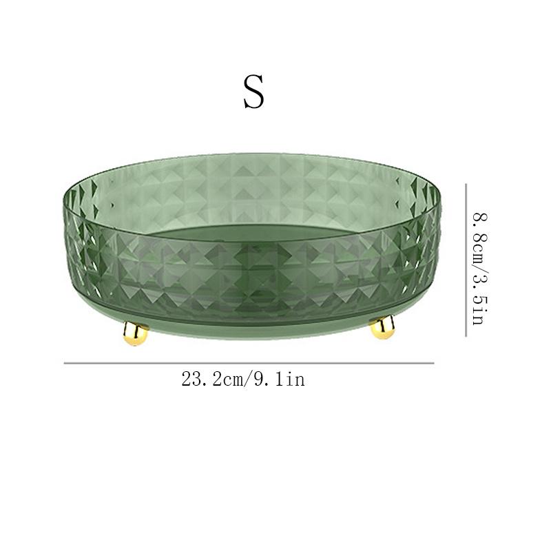 Kitchen Rotating Seasoning Storage Rack Seasoning Corner Storage Box Circular Multi Functional Cosmetics Rotating Storage