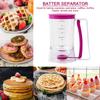 Batter Separator Precise Portion Control Cream Speratator Measuring Baking Tools for Cupcakes/Waffles/Muffin Mix/Cake Baked