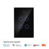 Does Not Require Neutral Wire RF 433+Wifi Wall Light Switch for Smart Living/Tuya Wireless Remote Control Switch 1/2/3/4 Sets