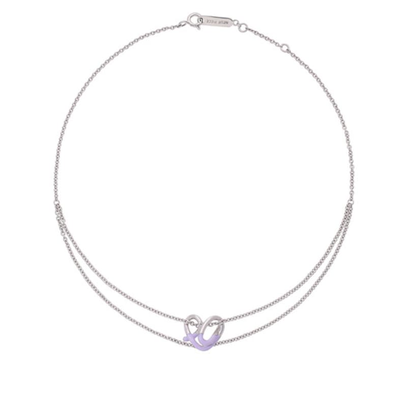 NEUF PIECE TWISTED HEART NECKLACE