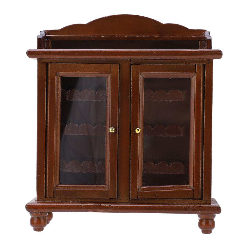 Wooden Cabinet Elegant Ature Cabinet Furniture for 1Celsius12 Doll House