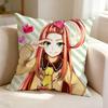 S-Sugar Sugar Rune Comic C-Chocola Meille  Square Double-Sided printed Pillow Case Bedroom Bedside Pillow Sofa Cushion Cover