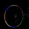 Bicycle Wheel Reflective Stickers Colorful Fluorescent Rim Decals Safety Strips Bike Tire Cycling Night Ride Decor Accessories