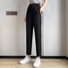 Spring Autumn High Waist Korean Style Elegant Soft Popular Fashion Comfortable Lady PantsWomen Solid Baggy Simple Haren pants