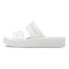 Crocs Baya Platform Clog Comfortable Casual Slide Unisex Clogs White 208188-100