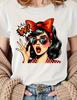 Sommer Klassisches Muster Bedrucktes Reines Baumwoll-T-Shirt Geeignet Für Beide Unisex Und Unisex Lässig Und Vielseitig Reines Baumwoll-Oberteil
