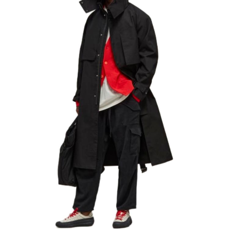 Y-3 Solid Color Single-Breasted Knit Sweater Unisex sweater Sun-Red IB4791