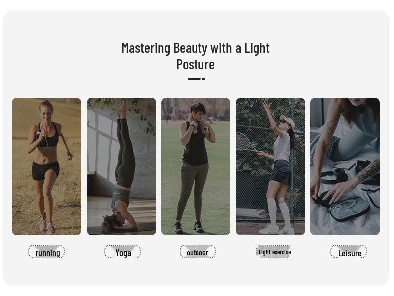 Feiyue Women's Shockproof Yoga & Running Sports Bra